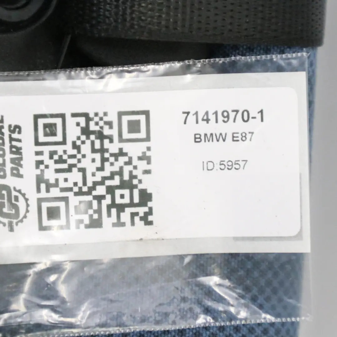 Cloth Backrest Left N/S Sensatec Sydney Blue to BMW 1 E87 Rear Seat Cover with Part number 7141970 BMW 1 E87 Rear Seat Cover Cloth Backrest Left N/S Sensatec Sydney Blue - SKU 7141970 - Part number 7141970