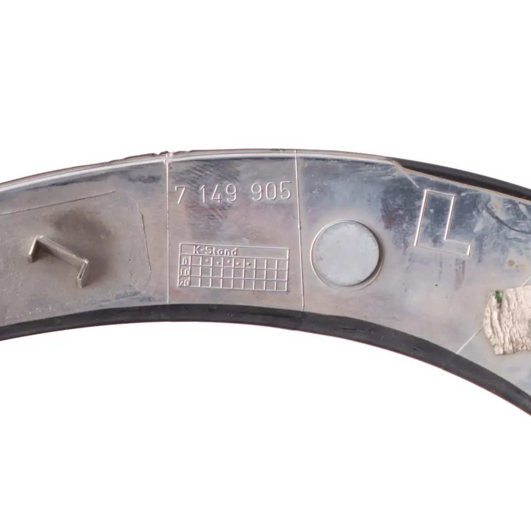 Headlight Ring Mini Cooper One R55 R56 R57 Lamp Trim Chrome Set to with Part number 7149906 Headlight Ring Mini Cooper One R55 R56 R57 Lamp Trim Chrome Set - SKU 7149906-SET - Part number 7149906