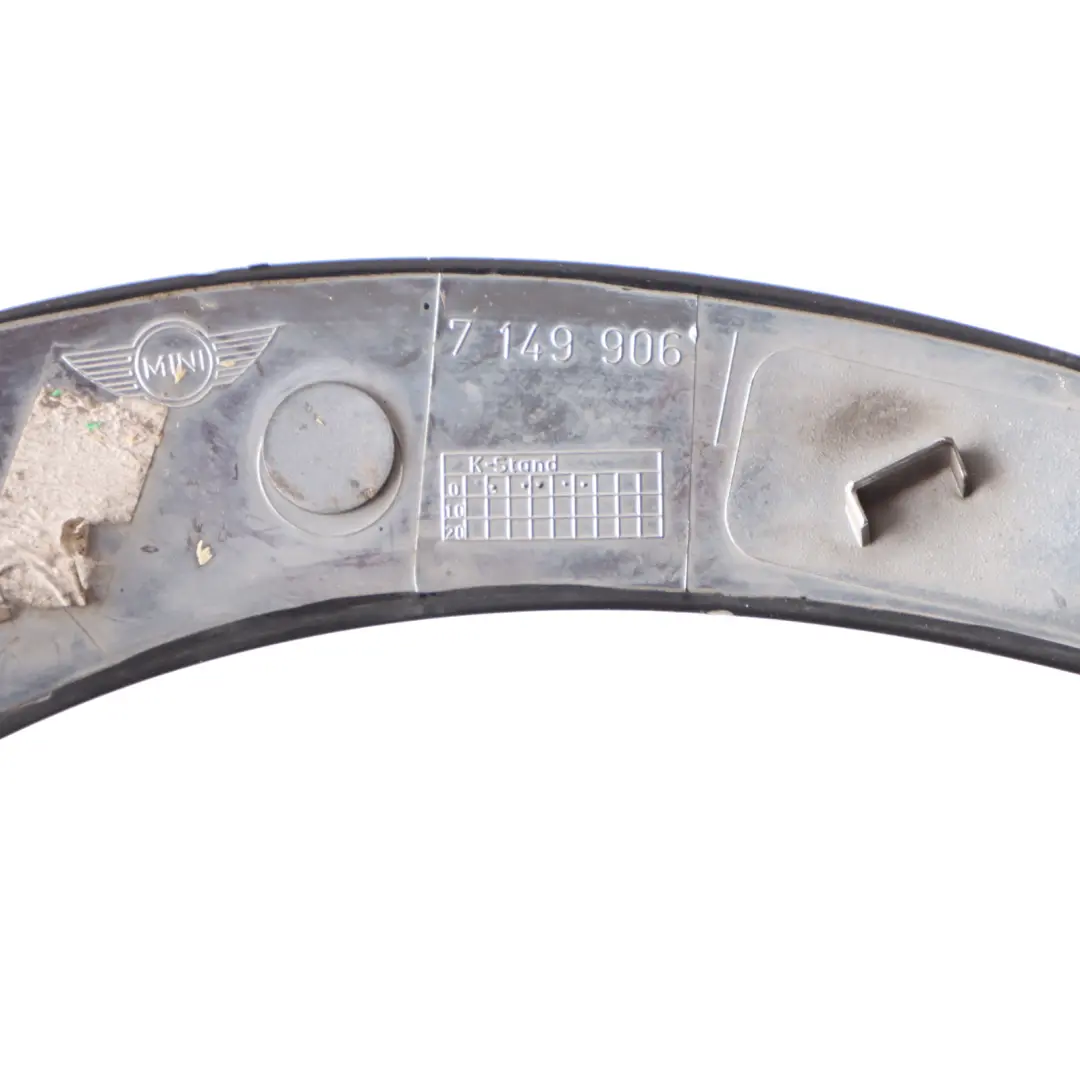  Headlight Ring Mini Cooper One R55 R56 R57 Lamp Trim Chrome Set - SKU 7149906-SET - Part number 7149906