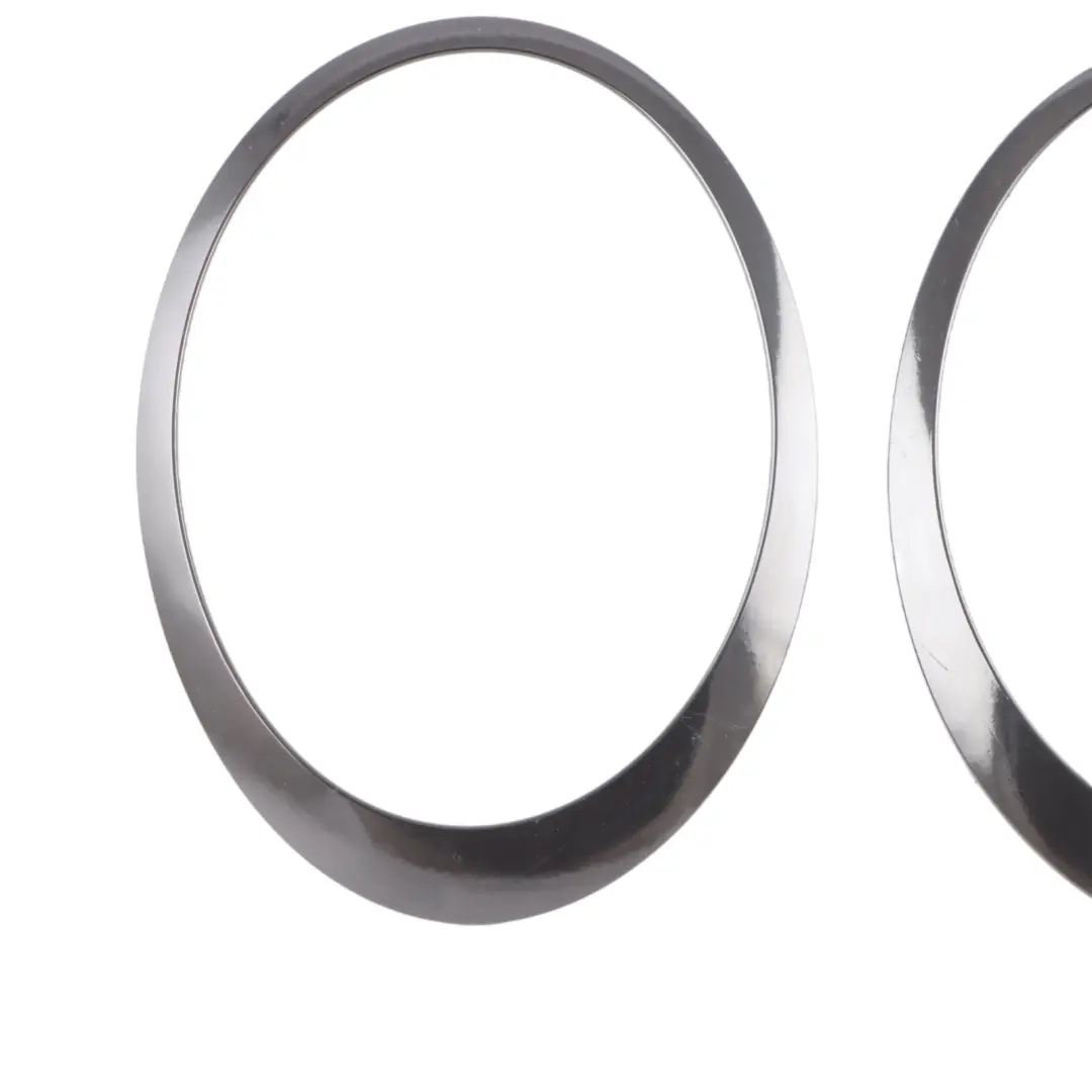  Headlight Ring Mini Cooper One R55 R56 R57 Lamp Trim Chrome Set - SKU 7149906-SET - Part number 7149906