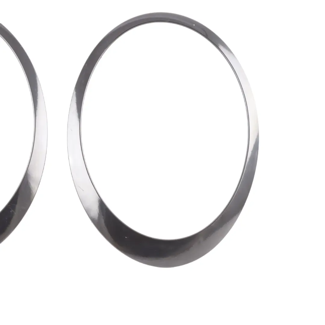  Headlight Ring Mini Cooper One R55 R56 R57 Lamp Trim Chrome Set - SKU 7149906-SET - Part number 7149906