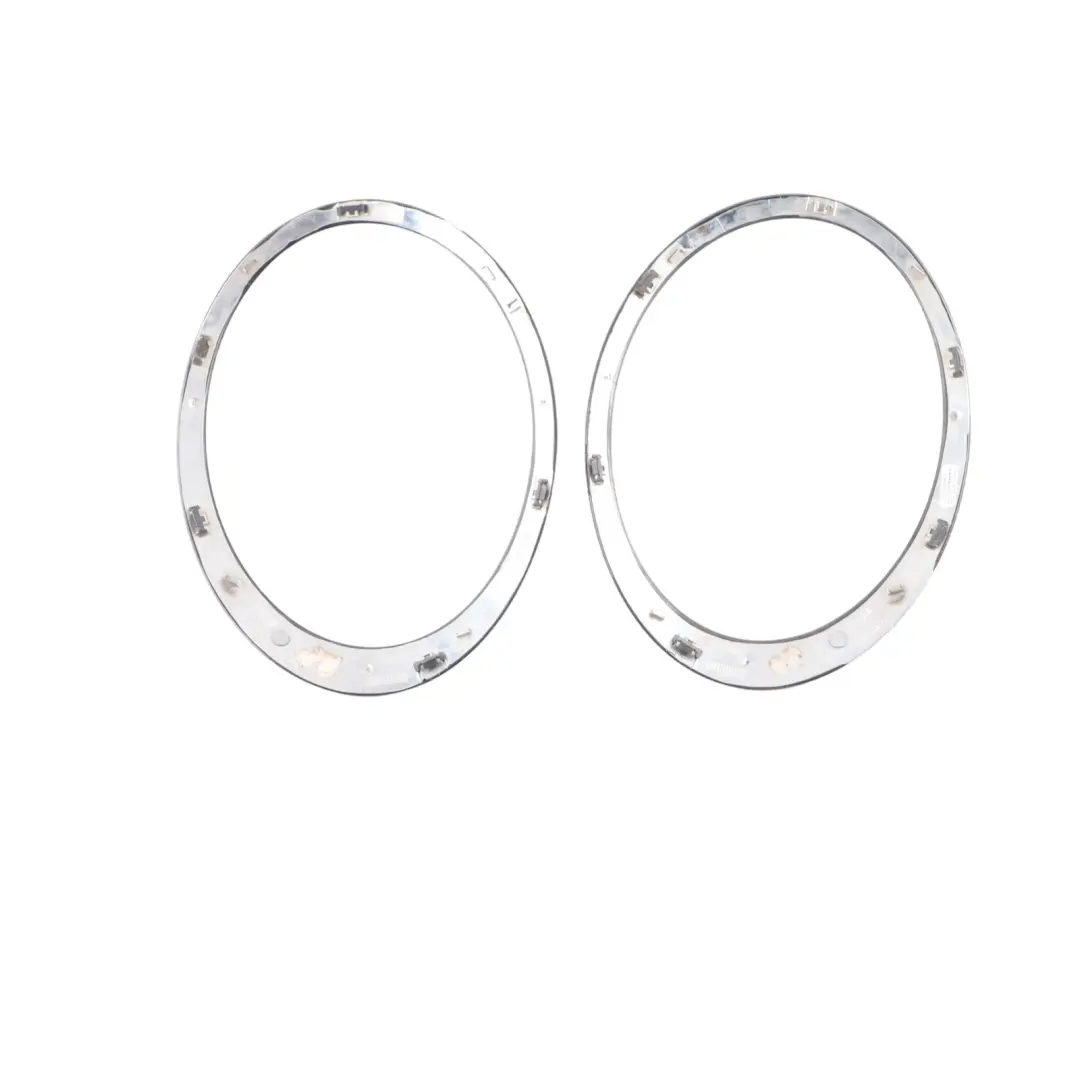 Headlight Ring Mini Cooper One R55 R56 R57 Lamp Trim Chrome Set to with Part number 7149906 Headlight Ring Mini Cooper One R55 R56 R57 Lamp Trim Chrome Set - SKU 7149906-SET - Part number 7149906