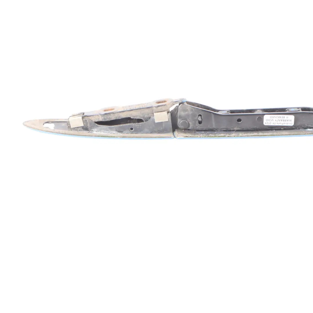 Roof Hinge BMW E93 F33 Top Molding Right O/S Yas Marina Blue - B68 7128746 to with Part number 7184048 Roof Hinge BMW E93 F33 Top Molding Right O/S Yas Marina Blue - B68 7128746 - SKU 7184048-YMB - Part number 7184048