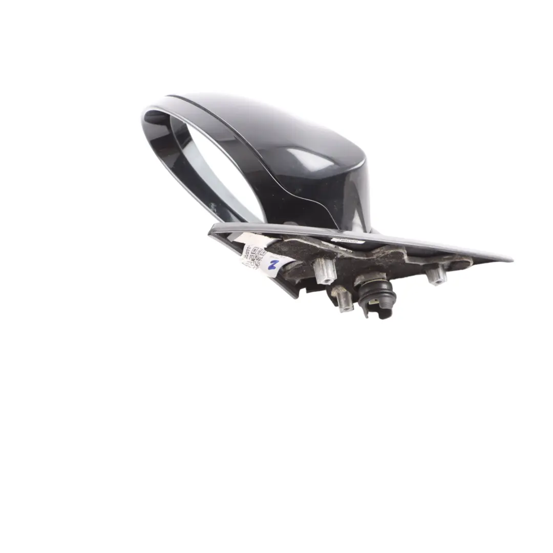  Door Wing Mirror BMW E81 E82 M Sport High Gloss Left N/S Schwarz 2 Black - 668 - SKU 7185307-SCH - Part number 7185307