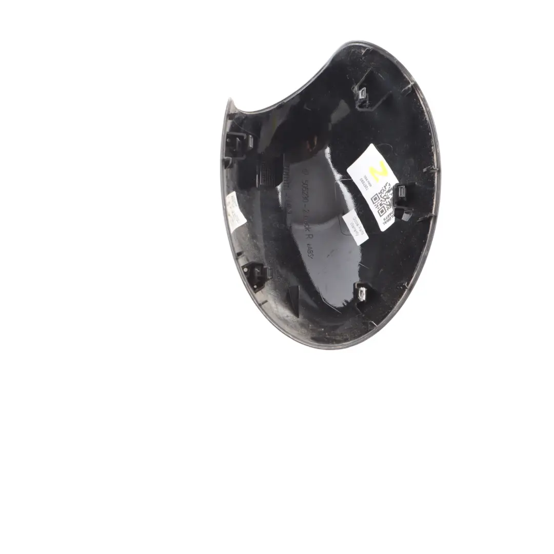 Mini R55 Wing Mirror Cover Right O/S Door Trim Housing Casing Cap Black - SKU 7207090 - Part number 7207090
