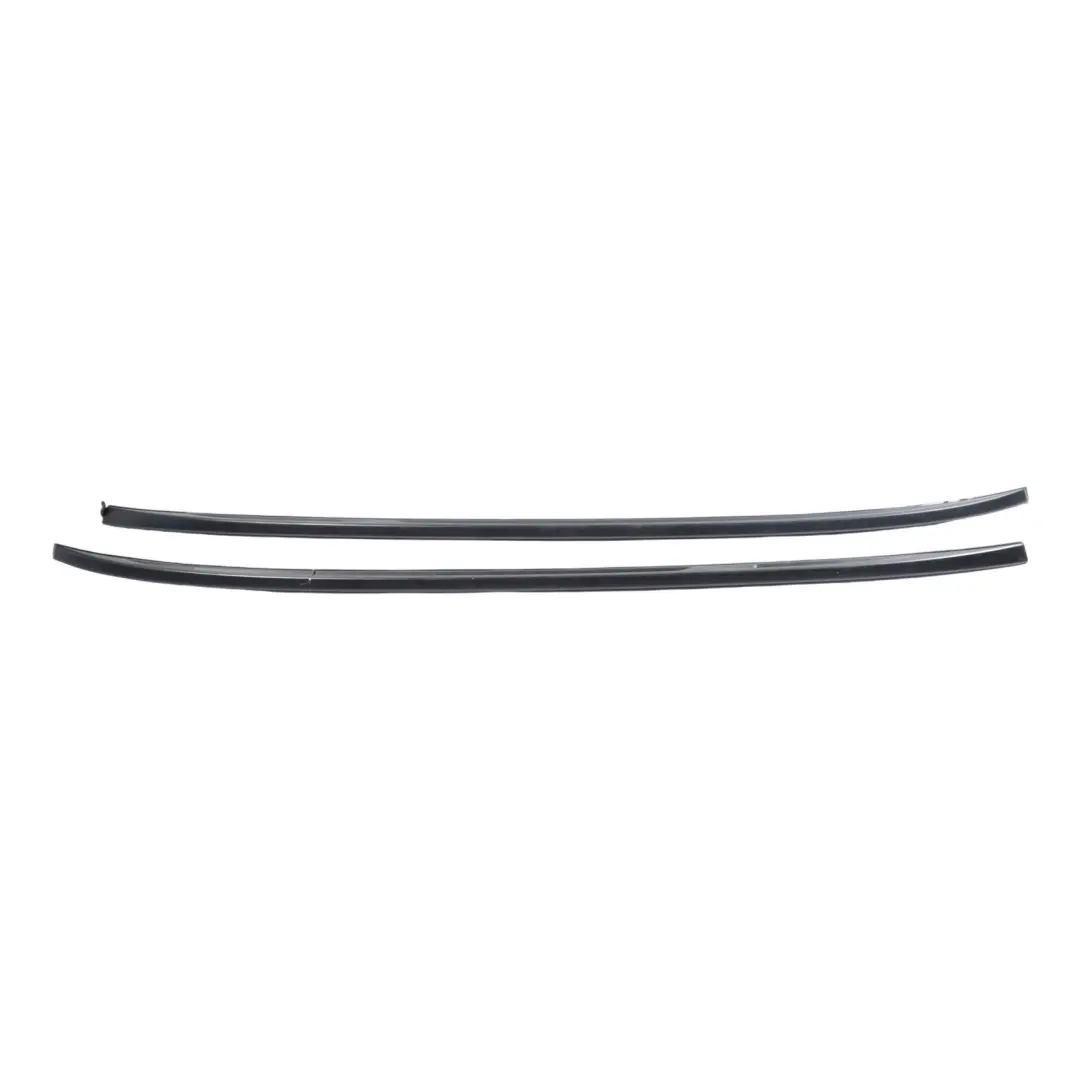 BMW F11 Touring Roof Railing Moulding Right Left N/O/S Gutter Rail Black - SKU 7210093-1 - Part number 7210093