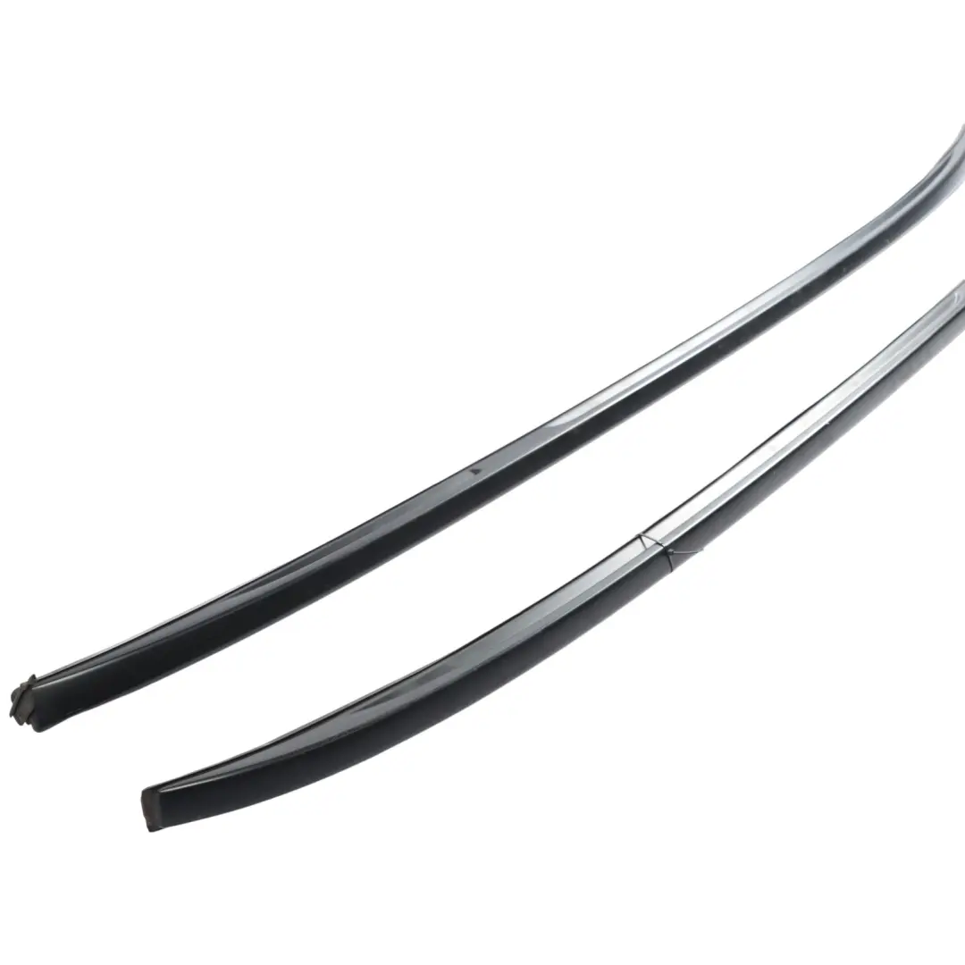 BMW F11 Touring Roof Railing Moulding Right Left N/O/S Gutter Rail Black - SKU 7210093-1 - Part number 7210093