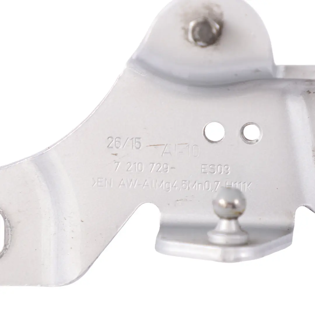 Bisagra Capó Izquierda Motor Glacier Silver - A83 7210729 para BMW X3 F25 X4 F26 con número de pieza 7262875 BMW X3 F25 X4 F26 Bisagra Capó Izquierda Motor Glacier Silver - A83 7210729 - SKU 7262875-GSB - Número de pieza 7262875