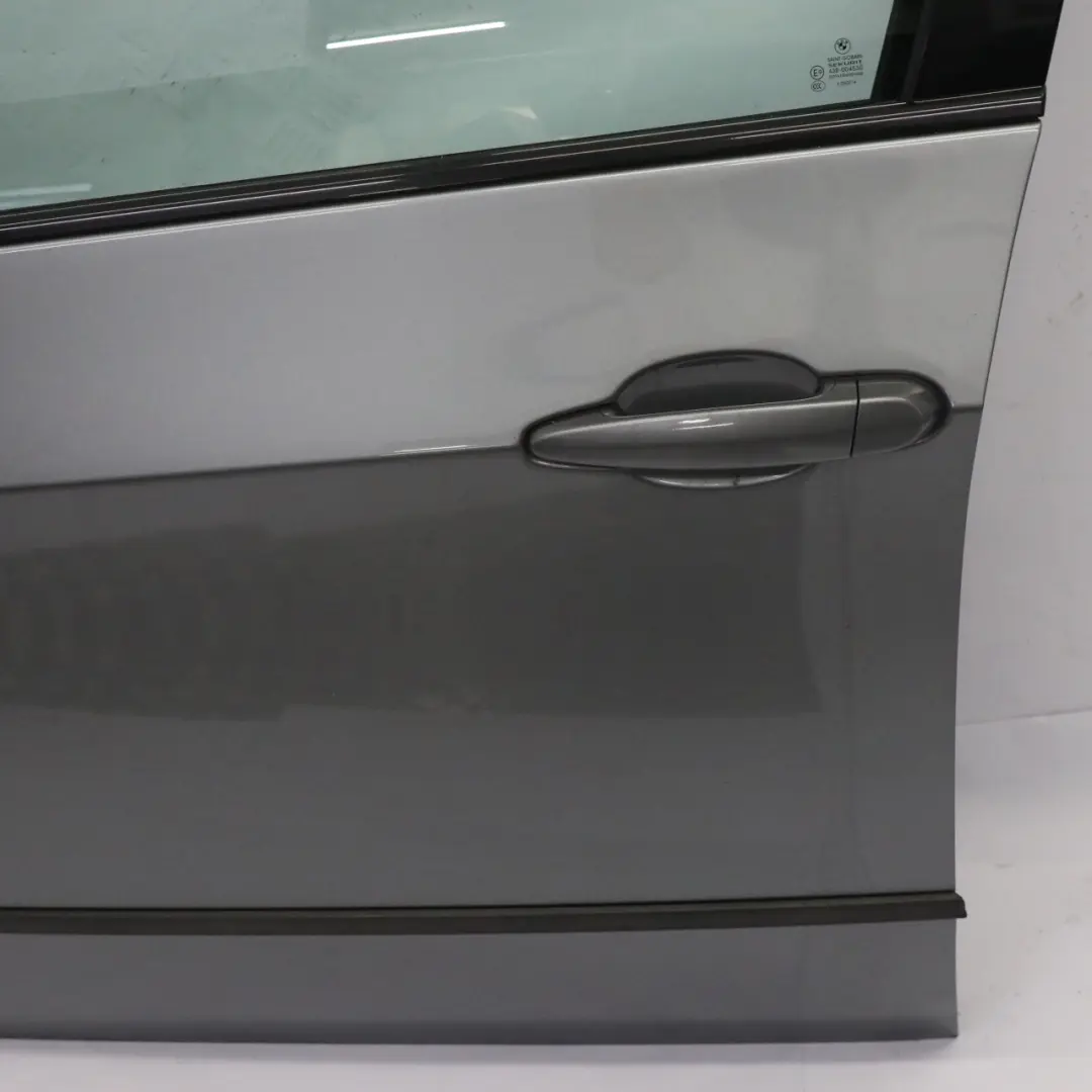 BMW X5 E70 Door Front Left N/S Spacegrau Space Grey Metallic - A52 - SKU 7211423-SCG - Part number 7211423