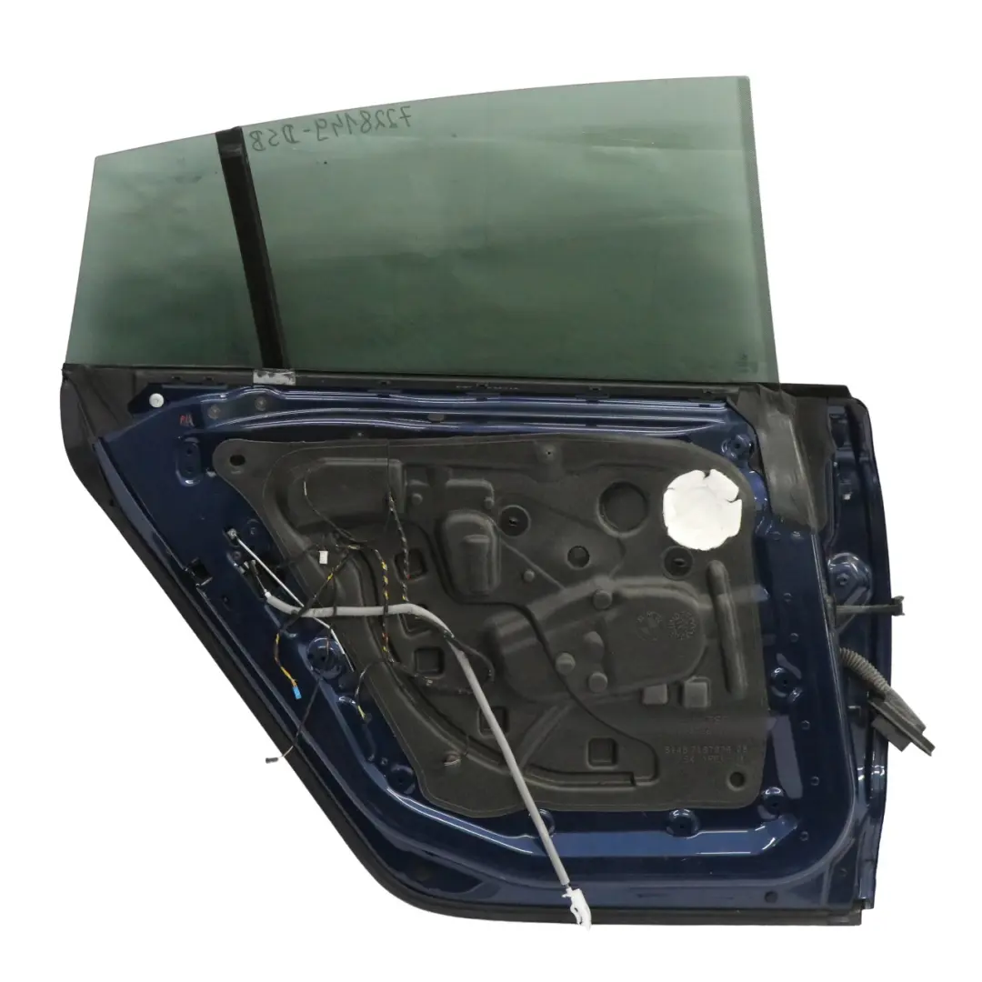  Door Rear Left N/S BMW F07 GT Tiefseeblau Deep Sea Blue Metallic - A76 - SKU 7228149-DSB - Part number 7228149