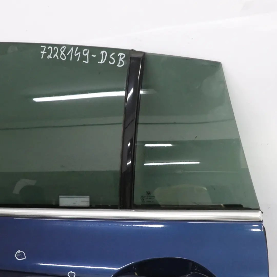  Porta posteriore sinistra BMW F07 GT Tiefseeblau Deep Sea Blue Metallic - A76 - SKU 7228149-DSB - Numero di parte 7228149