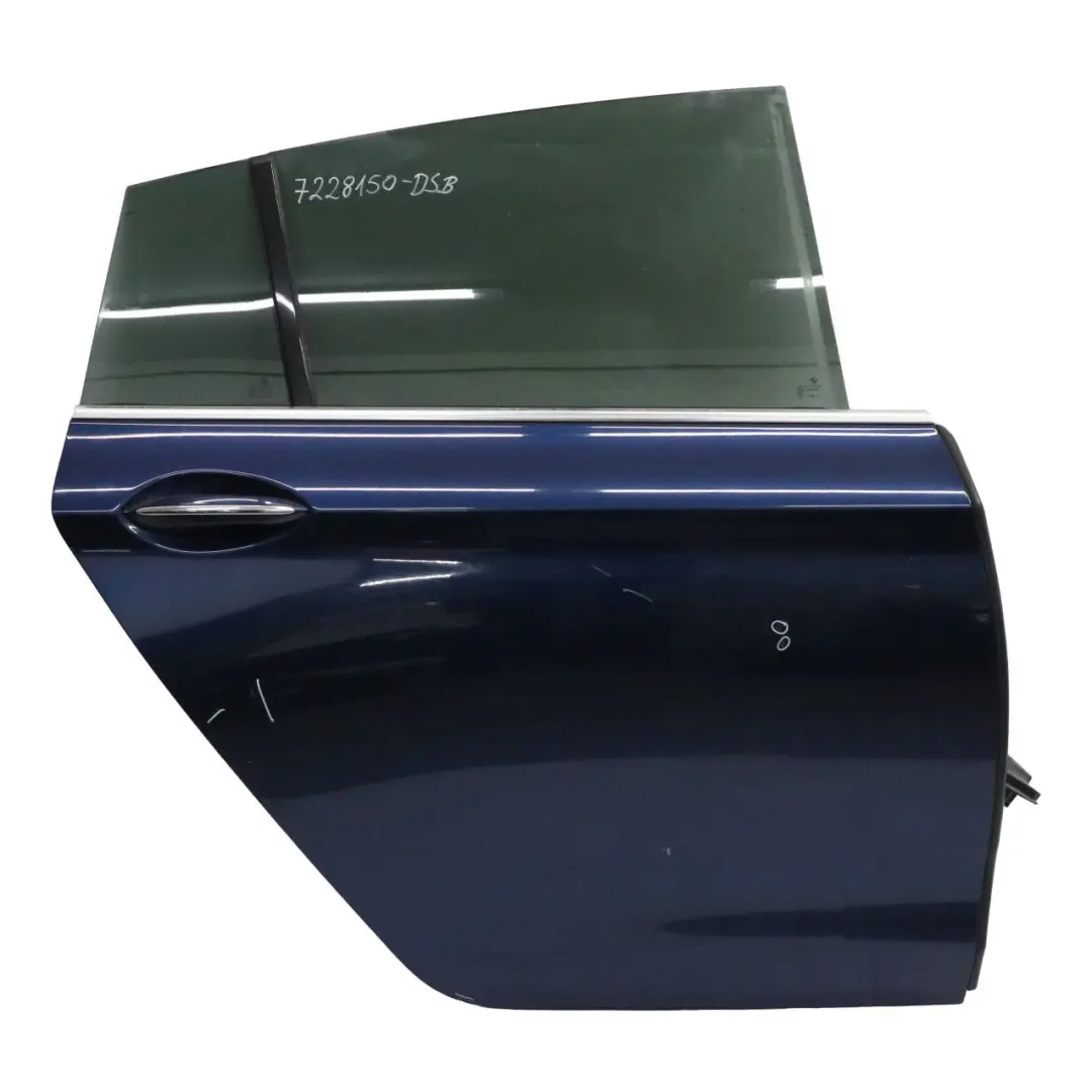 Puerta Trasera Derecha BMW F07 GT Tiefseeblau Deep Sea Blue Metallic - A76 para con número de pieza 7228150 Puerta Trasera Derecha BMW F07 GT Tiefseeblau Deep Sea Blue Metallic - A76 - SKU 7228150-DSB - Número de pieza 7228150