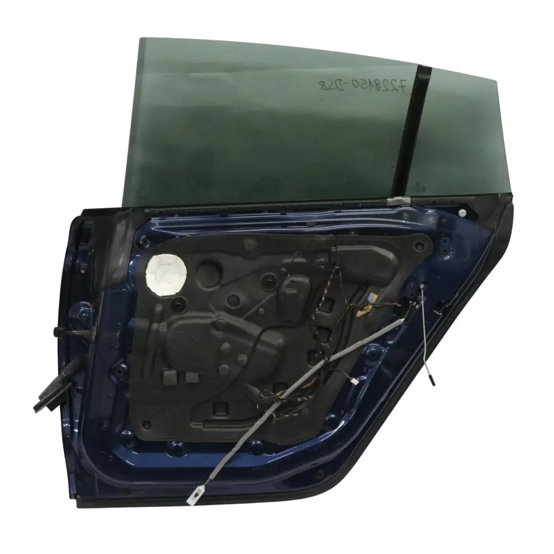 Porta posteriore destra BMW F07 GT Tiefseeblau Deep Sea Blue Metallic - A76 per con numero di parte 7228150 Porta posteriore destra BMW F07 GT Tiefseeblau Deep Sea Blue Metallic - A76 - SKU 7228150-DSB - Numero di parte 7228150