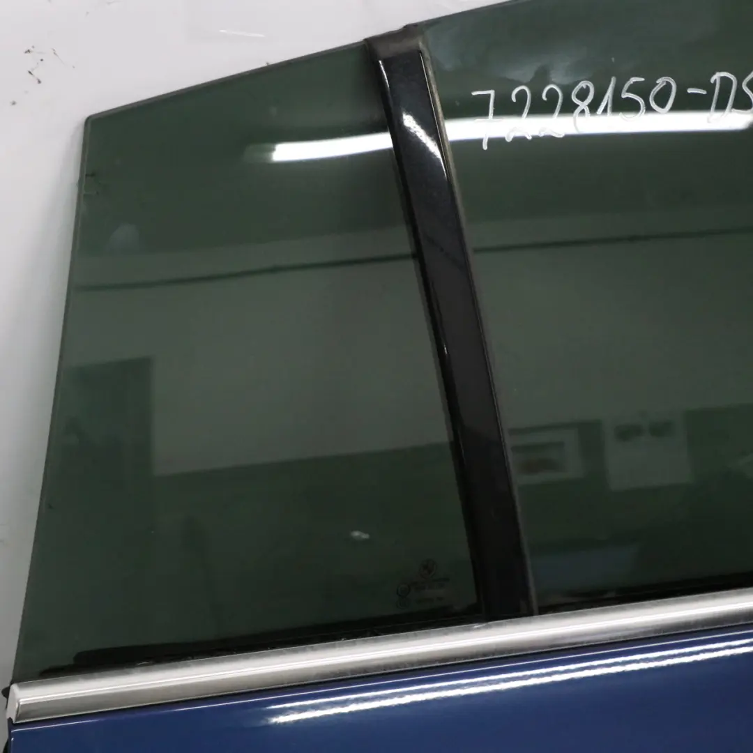 Porte Arrière Droite BMW F07 GT Tiefseeblau Bleu Mer Profond Métallisé - A76 - SKU 7228150-DSB - Numéro de pièce 7228150