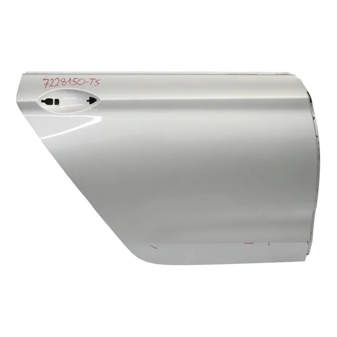 Door Rear Right O/S BMW F07 GT Titansilber Titan Silver Metallic - 354 to  with Part number 7228150  Door Rear Right O/S BMW F07 GT Titansilber Titan Silver Metallic - 354 - SKU 7228150-TS - Part number 7228150