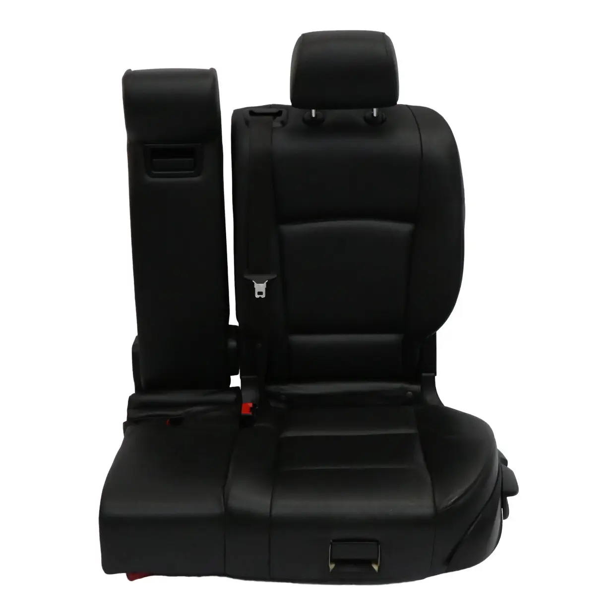 BMW F07 GT Sedile posteriore sinistro Pelle Dakota Nero Interno Bracciolo Isofix