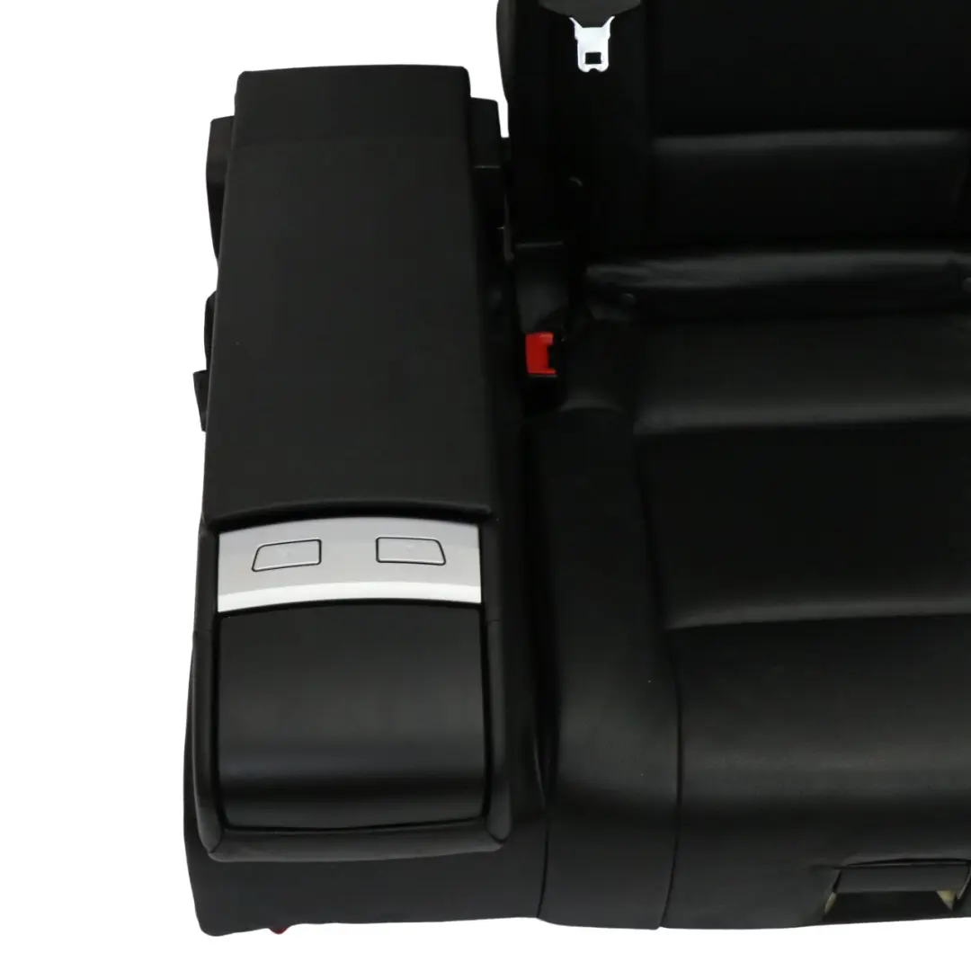 Asiento Trasero Izquierdo Cuero Negro Interior Isofix Apoyabrazos para BMW F07 GT con número de pieza 7231373 BMW F07 GT Asiento Trasero Izquierdo Cuero Negro Interior Isofix Apoyabrazos - SKU 7231373-2 - Número de pieza 7231373
