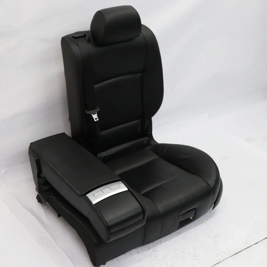 BMW F07 GT Siège arrière gauche Cuir Dakota Noir Intérieur Accoudoir Isofix - SKU 7231373-2 - Numéro de pièce 7231373