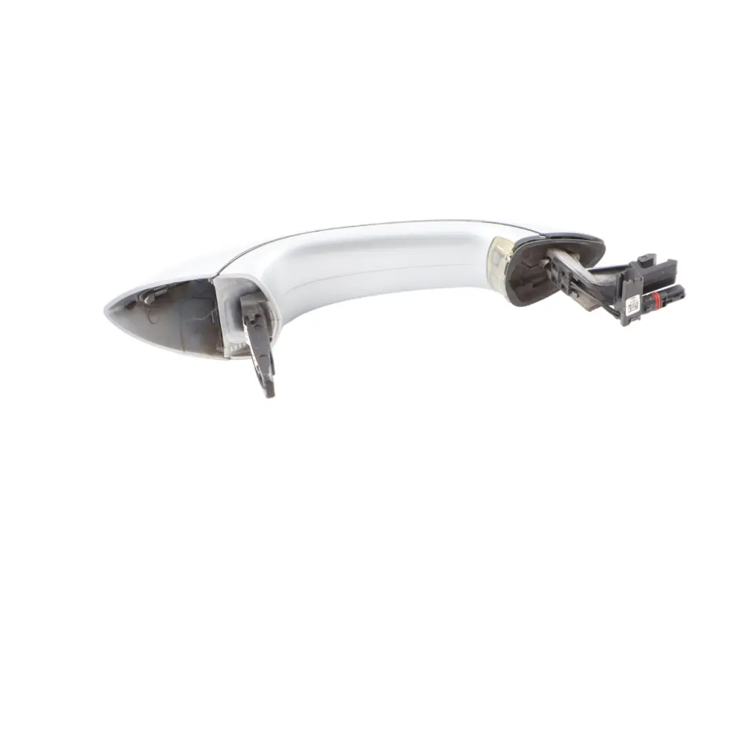 BMW F10 F01 Door Handle Outside Front Left N/S Glacier Silver Metallic - A83 - SKU 7231929-GSB - Part number 7231929