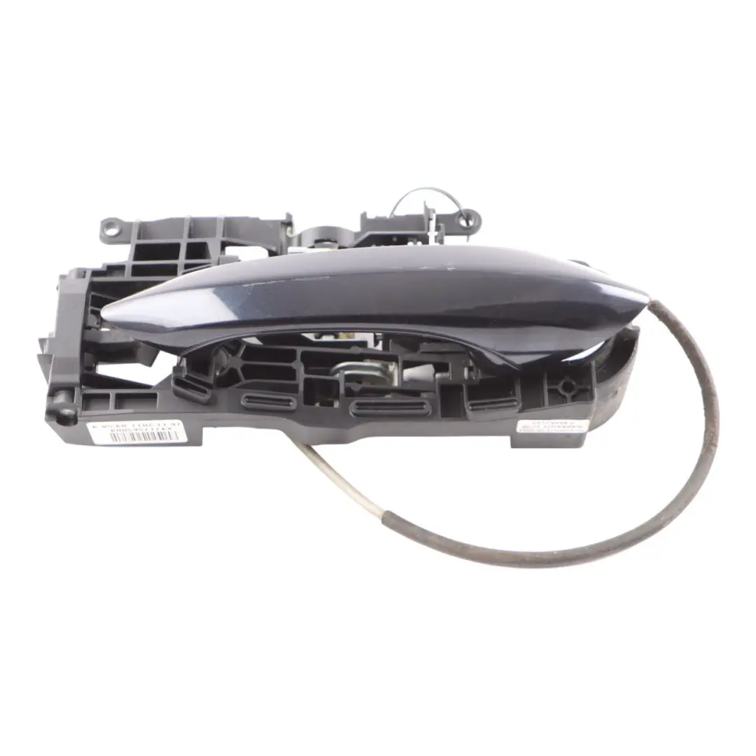 Outside Door Grab Handle Rear Right O/S Carbonschwarz Black - 416 to BMW F10 F12 with Part number 7231930 BMW F10 F12 Outside Door Grab Handle Rear Right O/S Carbonschwarz Black - 416 - SKU 7231930-CAR2 - Part number 7231930