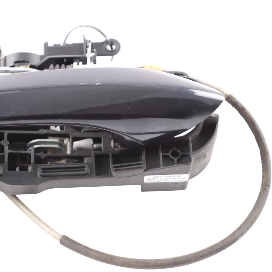 Outside Door Grab Handle Rear Right O/S Carbonschwarz Black - 416 to BMW F10 F12 with Part number 7231930 BMW F10 F12 Outside Door Grab Handle Rear Right O/S Carbonschwarz Black - 416 - SKU 7231930-CAR2 - Part number 7231930