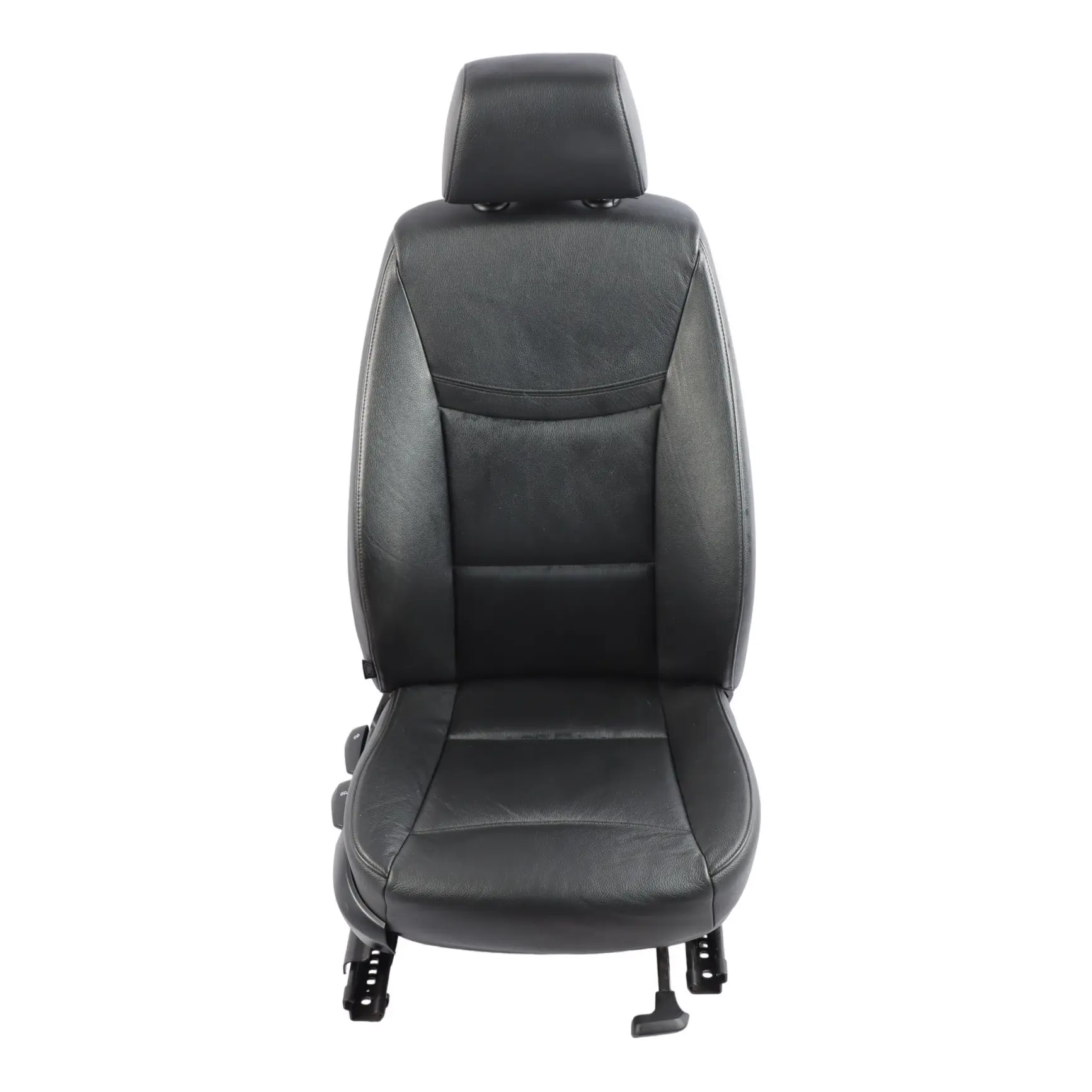 BMW E90 E91 LCI riscaldato nero interno pelle sedile anteriore destro