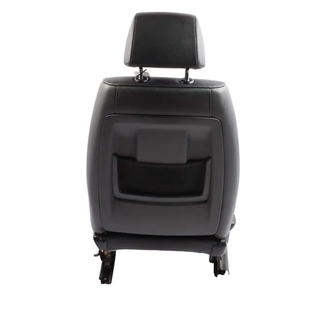 BMW E90 E91 LCI Heated Black Leather Interior Front Right Seat O/S - SKU 7246800-3 - Part number 7246800