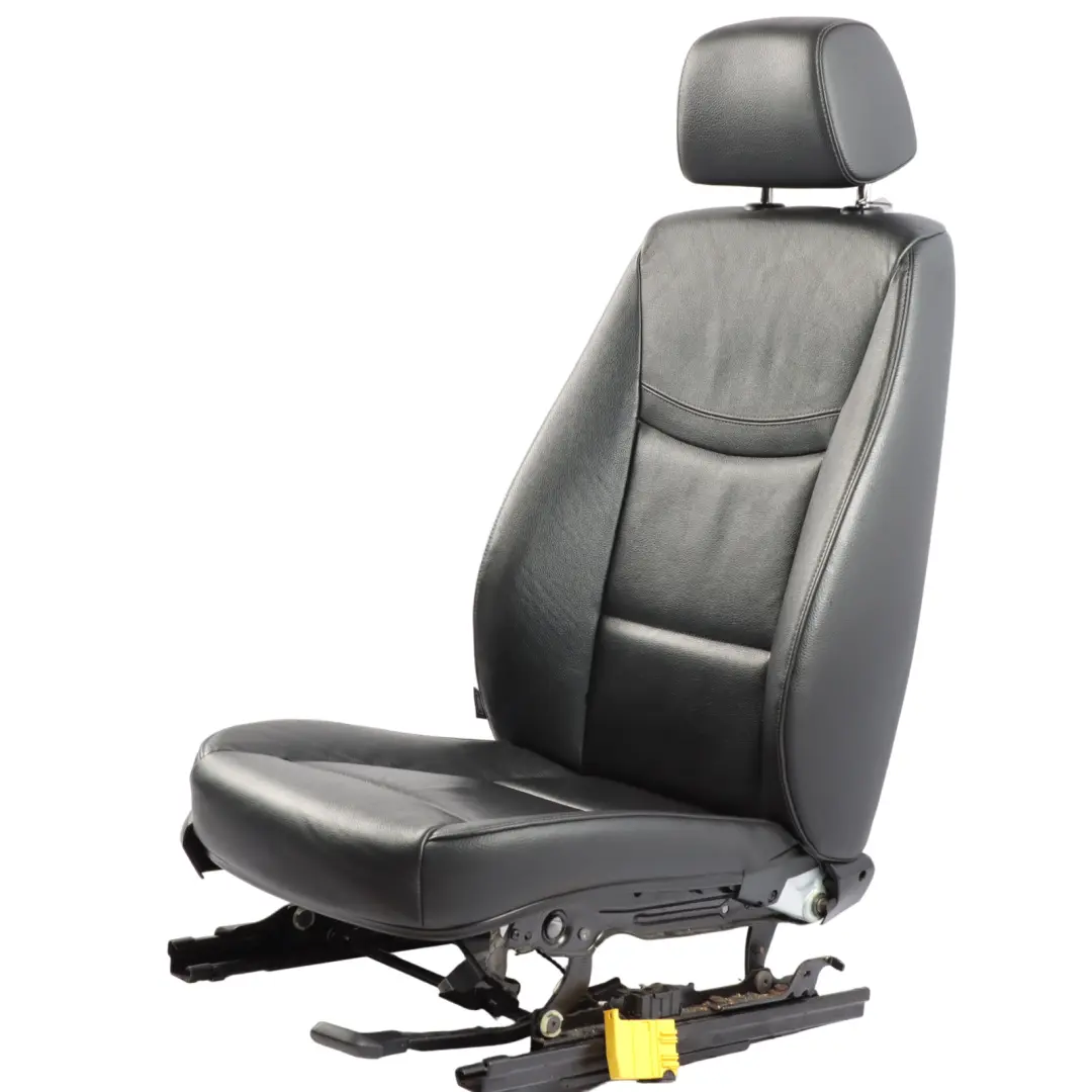 BMW E90 E91 LCI Beheizter Schwarzer Leder Innenraum Vorne Rechts Sitz - SKU 7246800-3 - Teilenummer 7246800