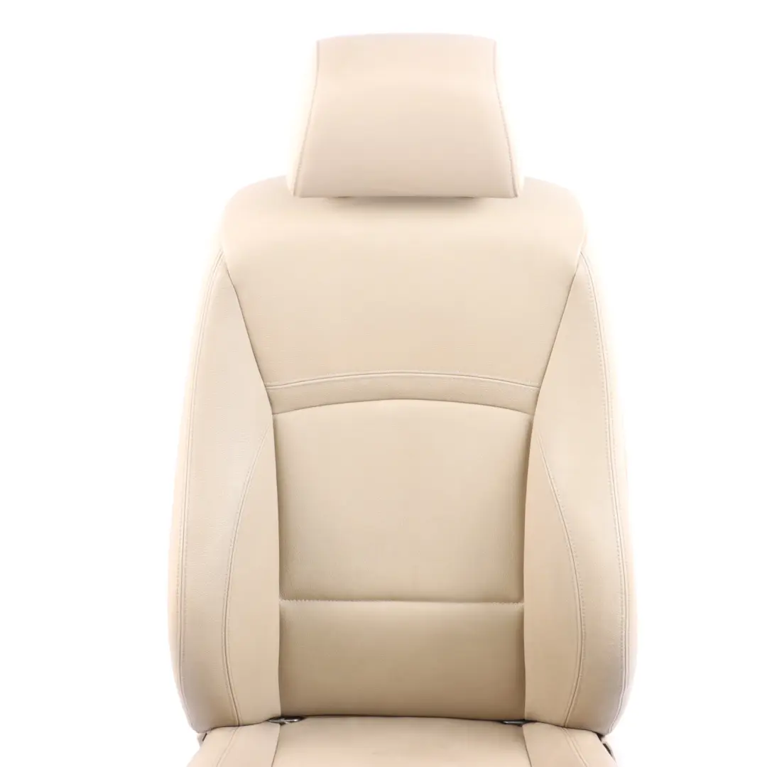 BMW E90 LCI Front Left N/S M Sport Seat Leather Dakota Savana Beige Interior - SKU 7246861-1 - Part number 7246861