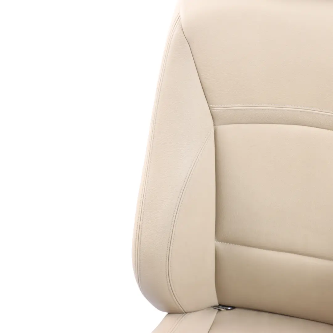 BMW E90 LCI Front Left N/S M Sport Seat Leather Dakota Savana Beige Interior - SKU 7246861-1 - Part number 7246861