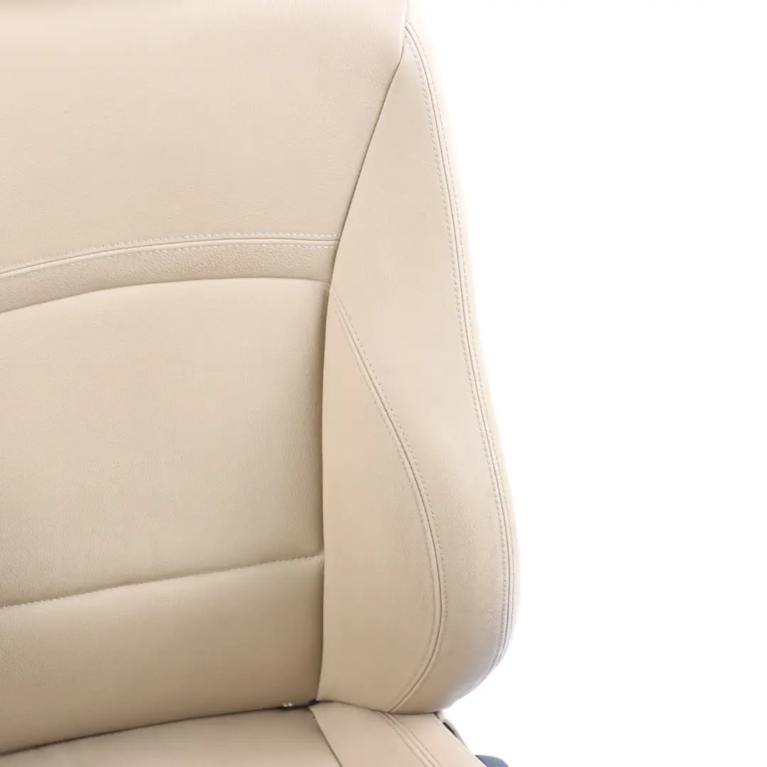 Front Left N/S M Sport Seat Leather Dakota Savana Beige Interior to BMW E90 LCI with Part number 7246861 BMW E90 LCI Front Left N/S M Sport Seat Leather Dakota Savana Beige Interior - SKU 7246861-1 - Part number 7246861