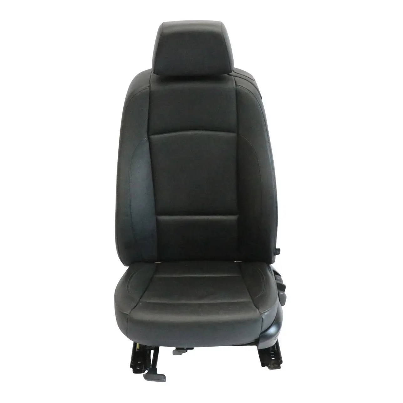 BMW E88 Convertible Asiento Delantero Izquierdo Calefaccionado Cuero Negro