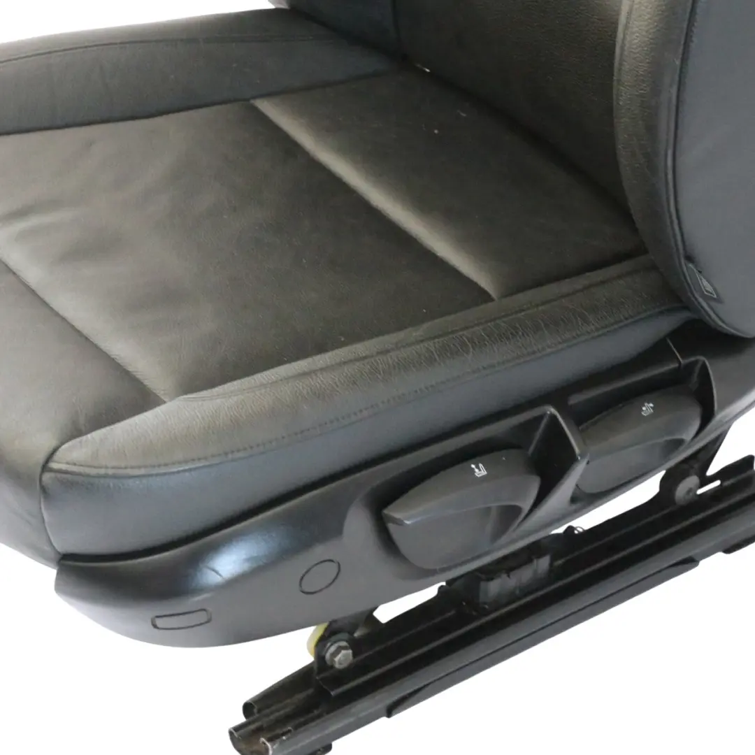 BMW E88 Convertible Asiento Delantero Izquierdo Calefaccionado Cuero Negro - SKU 7247253-2 - Número de pieza 7247253