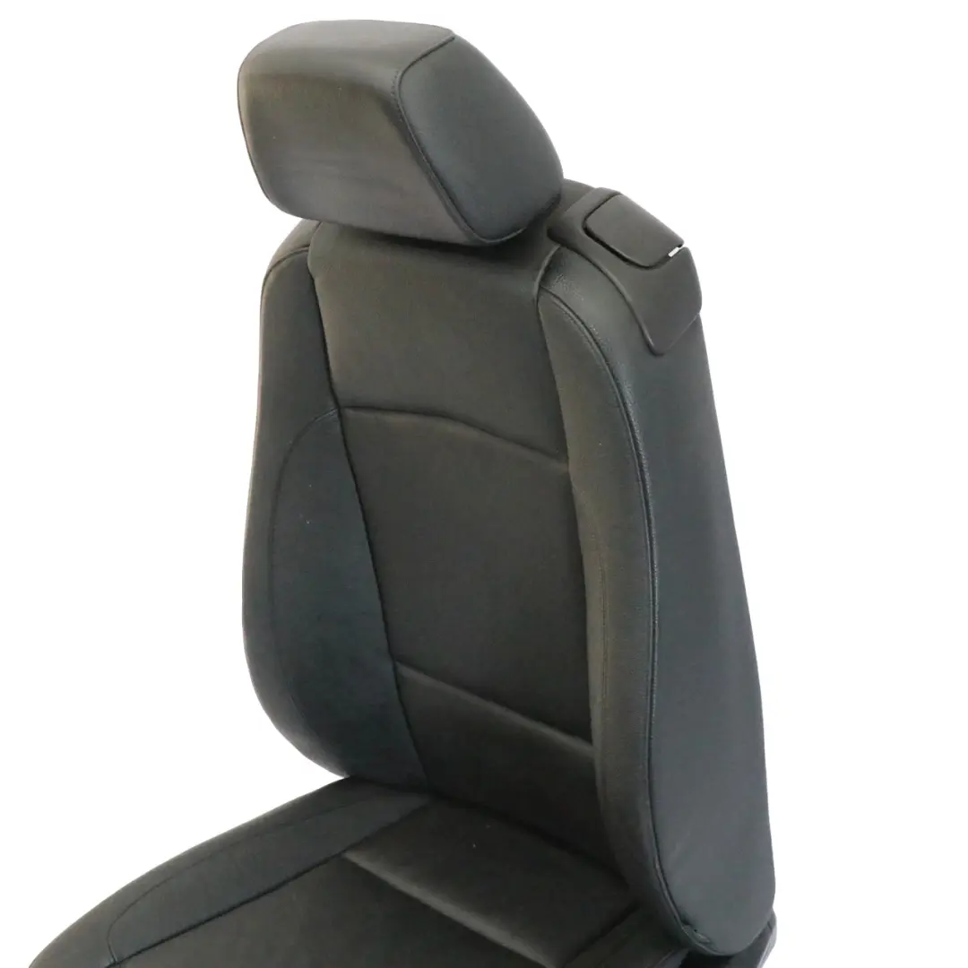 Przedni Lewy Fotel Podgrzewany Boston Czarna Skóra do BMW E88 Convertible o numerze 7247253 BMW E88 Convertible Przedni Lewy Fotel Podgrzewany Boston Czarna Skóra - SKU 7247253-2 - Numer Części 7247253