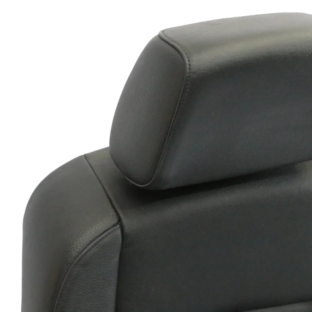 BMW E88 Cabrio Vorne Links Sitz Beheizt Boston Schwarz Leder - SKU 7247253-2 - Teilenummer 7247253