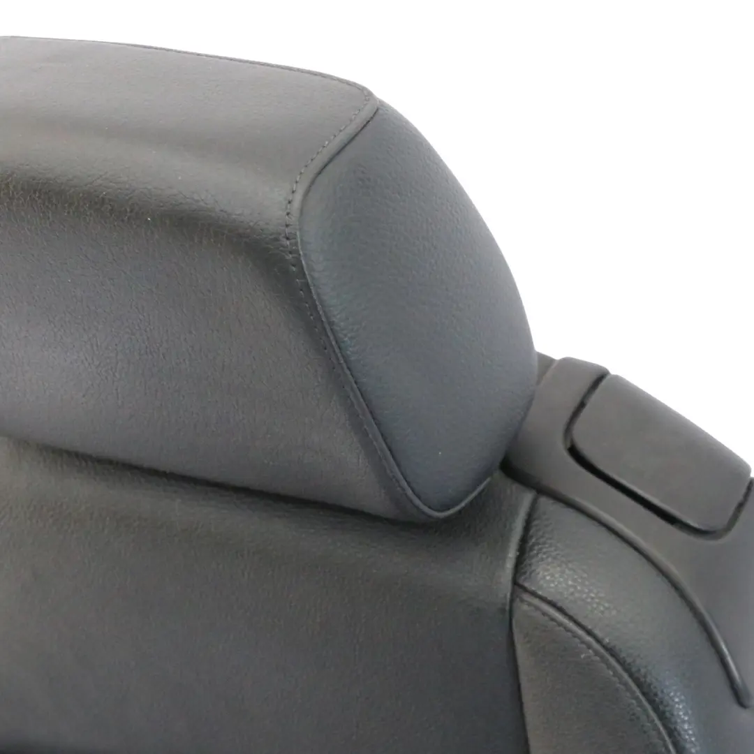 BMW E88 Cabrio Vorne Links Sitz Beheizt Boston Schwarz Leder - SKU 7247253-2 - Teilenummer 7247253