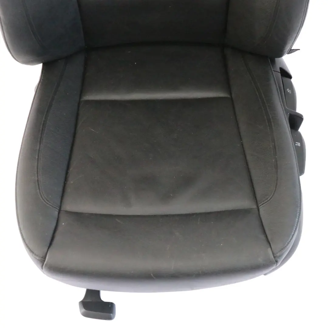 BMW E88 Cabrio Vorne Links Sitz Beheizt Boston Schwarz Leder - SKU 7247253-2 - Teilenummer 7247253