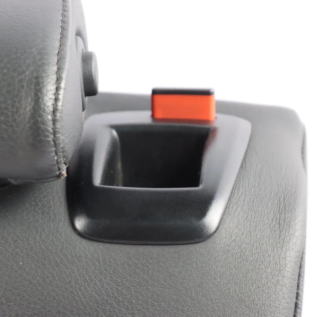 BMW 1 Series E87 LCI Rear Seat Cover Leather Backrest Left N/S Boston Black - SKU 7251195 - Part number 7251195