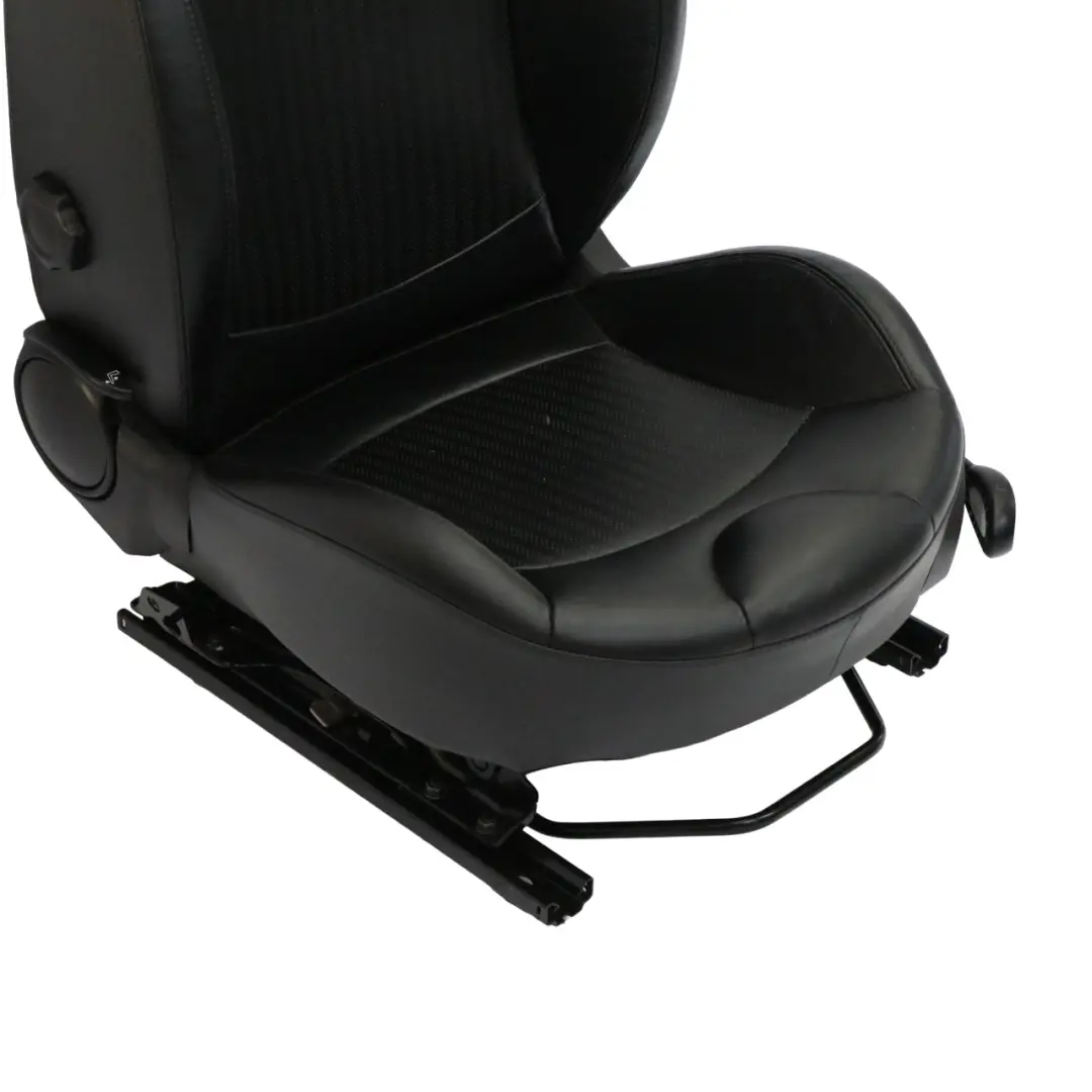  Sedile Anteriore MINI R56 Lato Sinistro Carbon Black Leather Punch - SKU 7255519-1 - Numero di parte 7255519