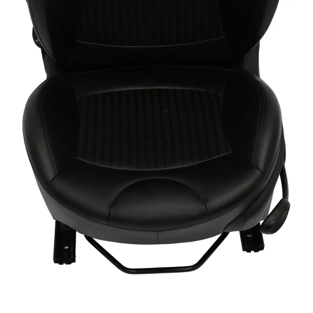  Front Seat Mini Cooper R55 R56 R57 Left N/S Side Sport Carbon Black Leather - SKU 7255519-1 - Part number 7255519