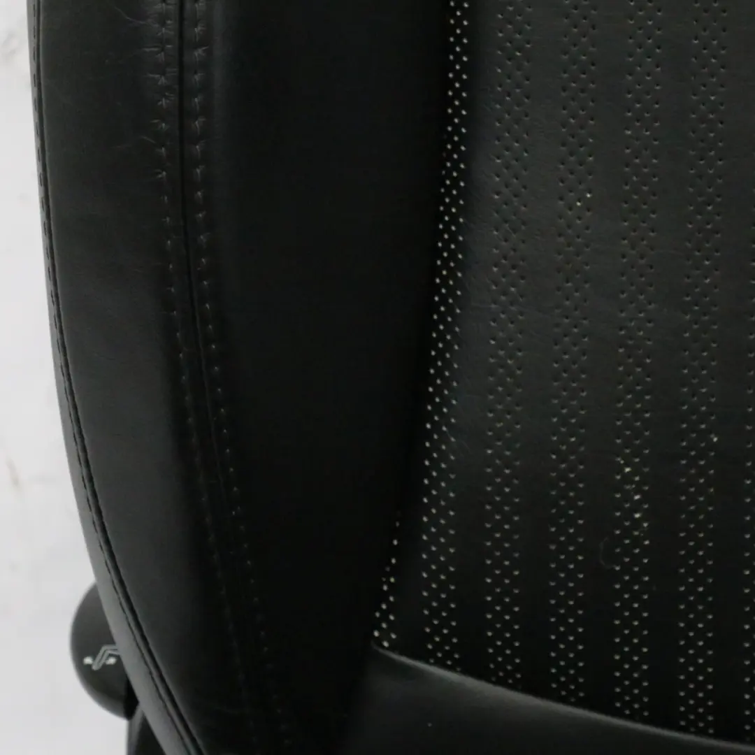  Sedile Anteriore Mini Cooper R55 R56 Lato Sinistro Sport Riscaldato Pelle Nero - SKU 7255519-4 - Numero di parte 7255519