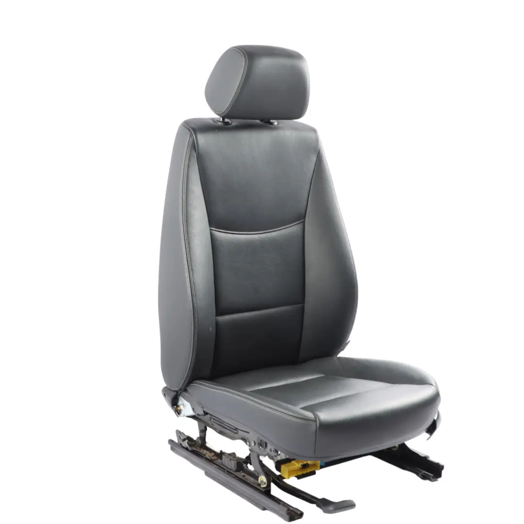 BMW X3 F25 Fotel Przedni Lewy Skóra Nevada Czarny - SKU 7255655-2 - Numer Części 7255655
