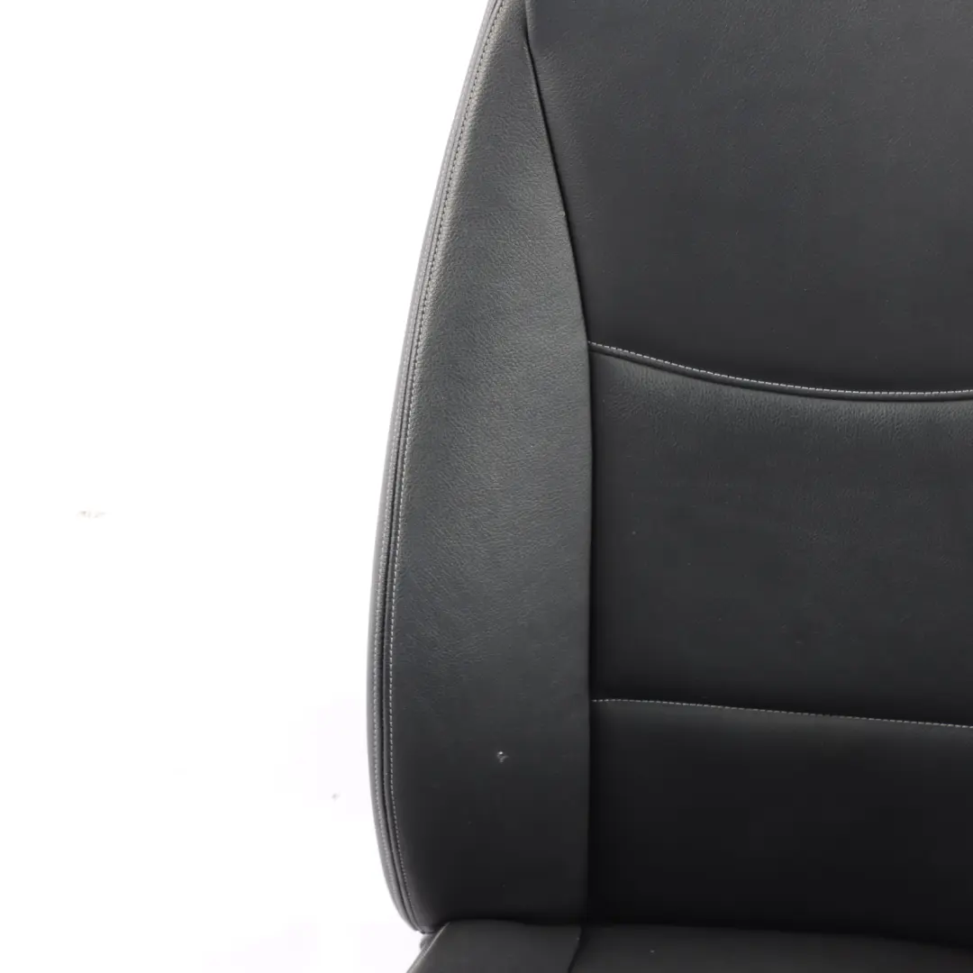 BMW X3 F25 Fotel Przedni Lewy Skóra Nevada Czarny - SKU 7255655-2 - Numer Części 7255655