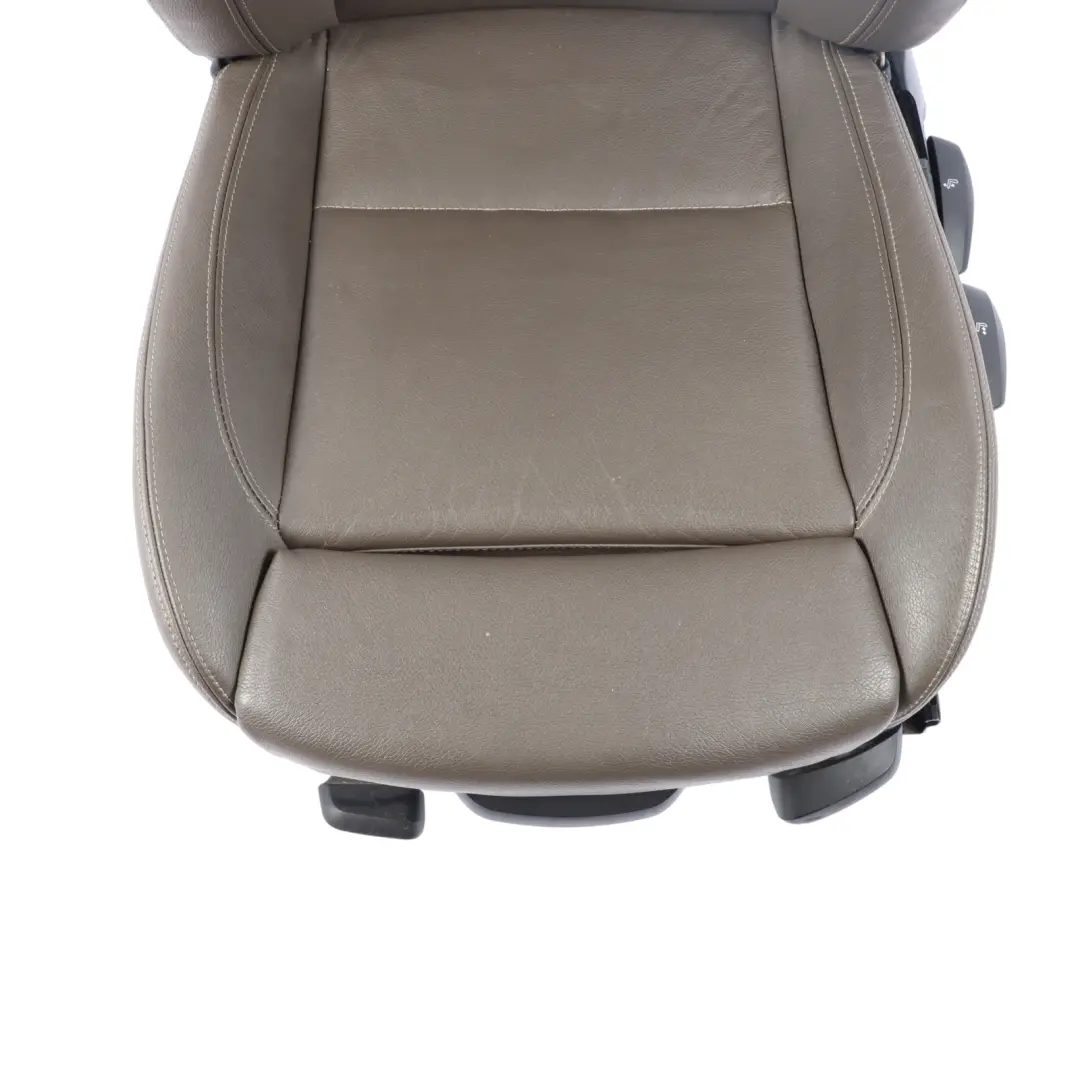 Front Left N/S M Sport Seat Brown Leather Nevada Interior to BMW X3 F25 with Part number 7255683 BMW X3 F25 Front Left N/S M Sport Seat Brown Leather Nevada Interior - SKU 7255683-1 - Part number 7255683