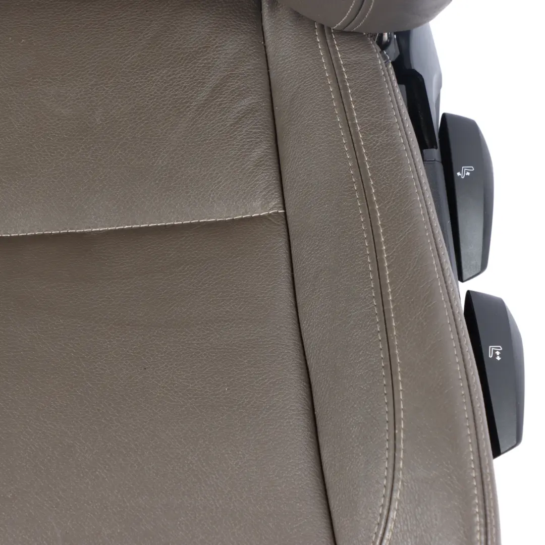 Front Left N/S M Sport Seat Brown Leather Nevada Interior to BMW X3 F25 with Part number 7255683 BMW X3 F25 Front Left N/S M Sport Seat Brown Leather Nevada Interior - SKU 7255683-1 - Part number 7255683