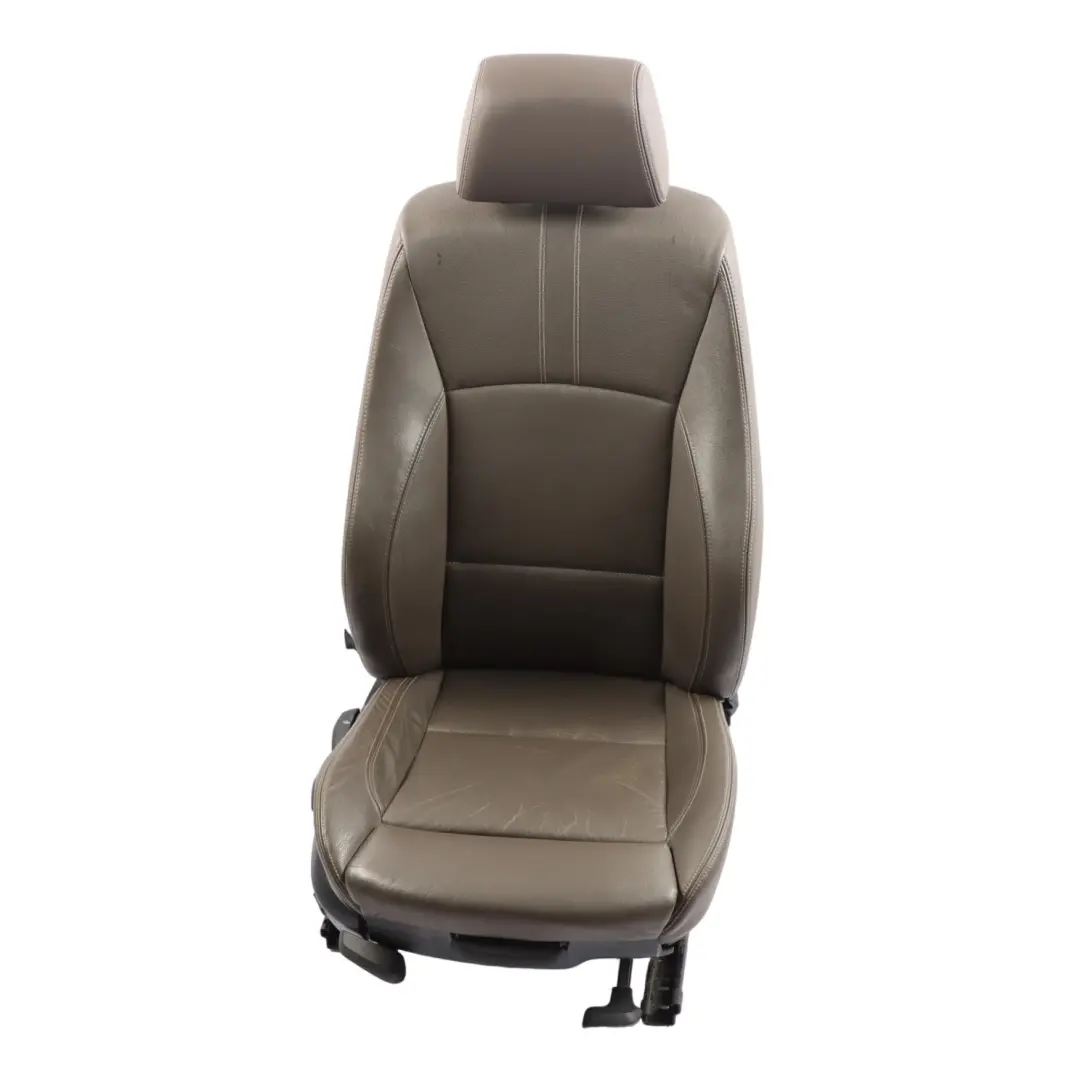 BMW X3 F25 Front Right O/S M Sport Seat Leather Nevada Brown Interior - SKU 7255684-1 - Part number 7255684