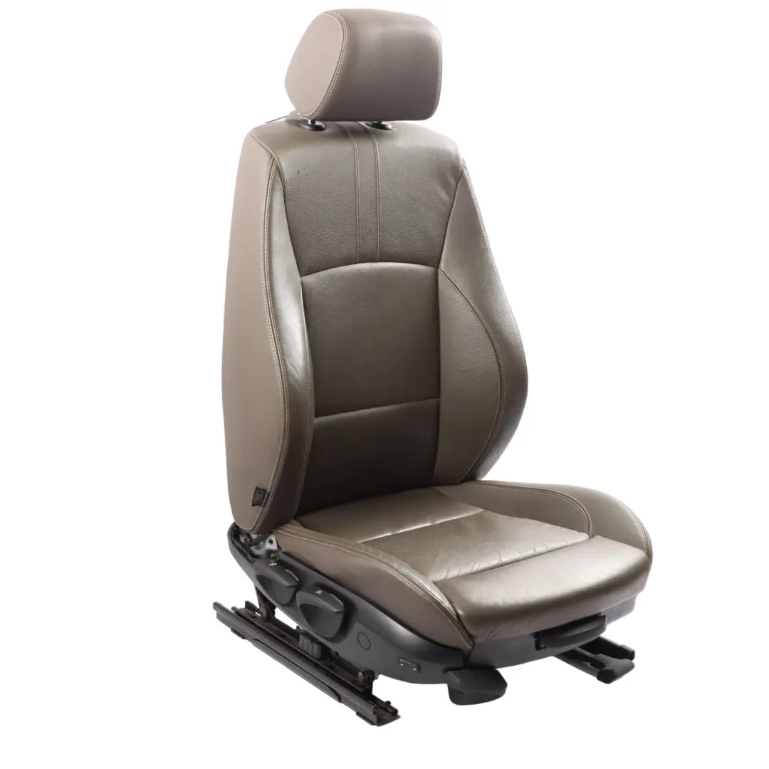 BMW X3 F25 Front Right O/S M Sport Seat Leather Nevada Brown Interior - SKU 7255684-1 - Part number 7255684