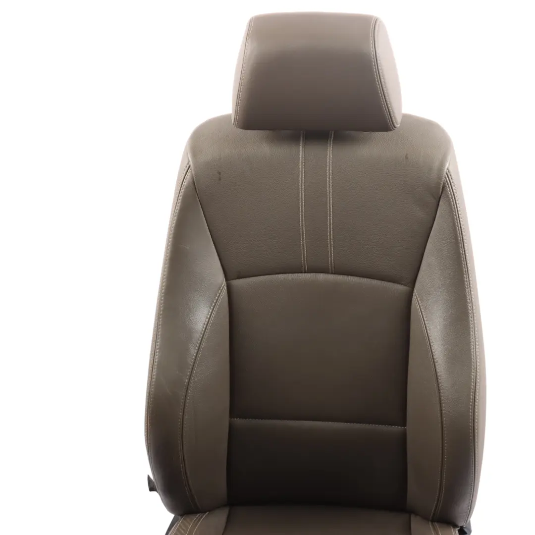 Front Right O/S M Sport Seat Leather Nevada Brown Interior to BMW X3 F25 with Part number 7255684 BMW X3 F25 Front Right O/S M Sport Seat Leather Nevada Brown Interior - SKU 7255684-1 - Part number 7255684