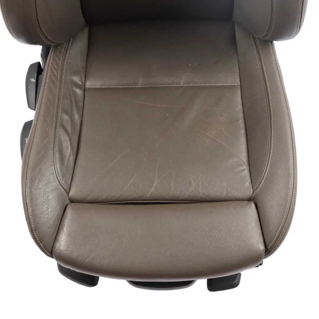 Front Right O/S M Sport Seat Leather Nevada Brown Interior to BMW X3 F25 with Part number 7255684 BMW X3 F25 Front Right O/S M Sport Seat Leather Nevada Brown Interior - SKU 7255684-1 - Part number 7255684