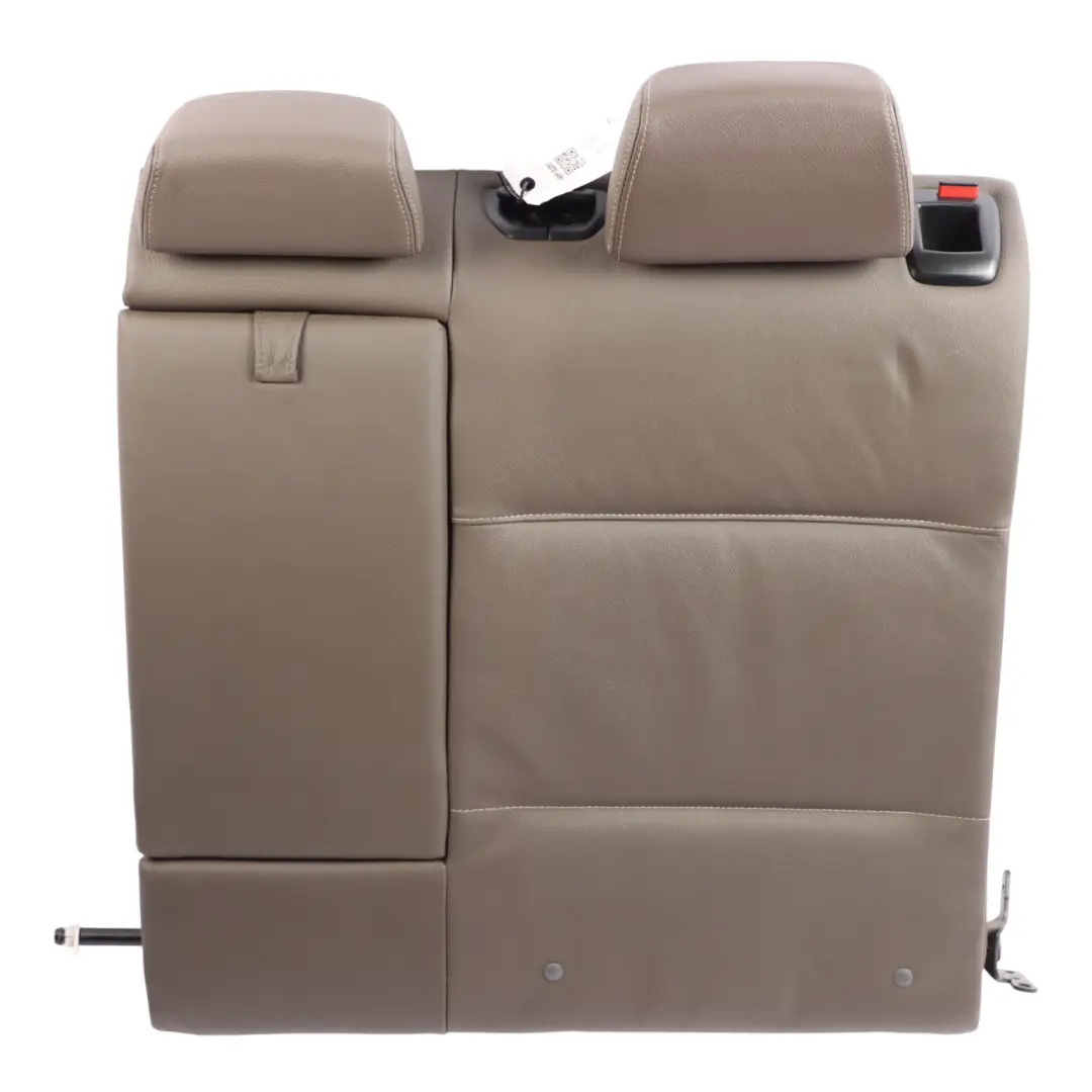 Backrest Left N/S Leather Nevada Brown Headrest Armrest to BMW X3 F25 Rear Seat with Part number 7256762 BMW X3 F25 Rear Seat Backrest Left N/S Leather Nevada Brown Headrest Armrest - SKU 7256762 - Part number 7256762
